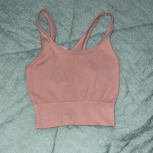 Blush Pink Sports Bra